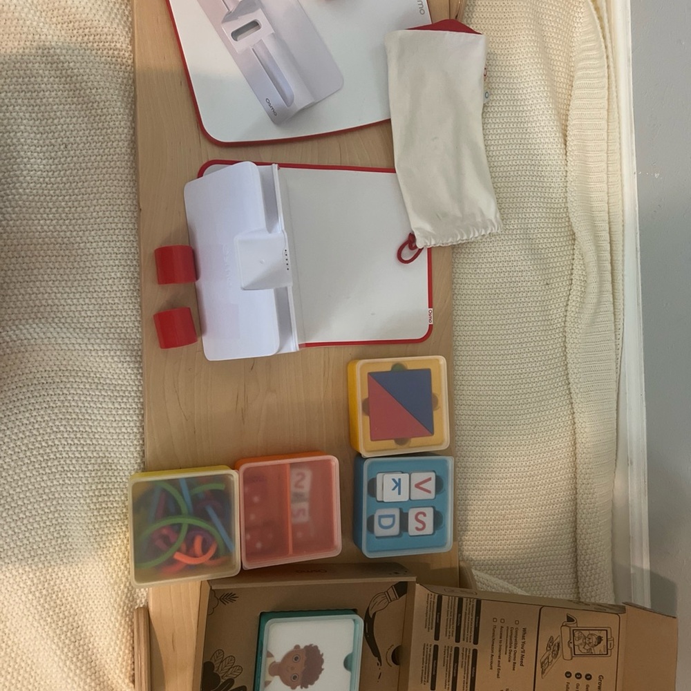 OSMO play learning bundle for iPad + Amazon Fire tablet, 5 game sets